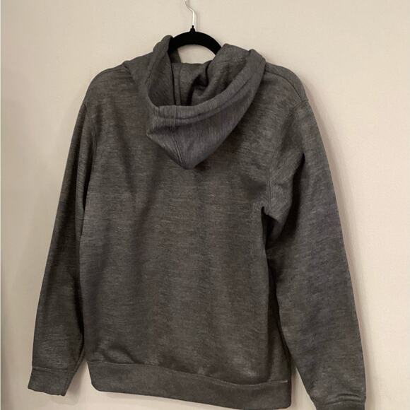 University of Miami Hooded Charcoal Sweatshirt in Adult Size Small. Preloved. - Picture 2 of 5